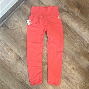 FP Movement by Free People Vibrant Coral Leggings